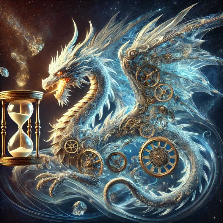 Western Time Dragon Crystal