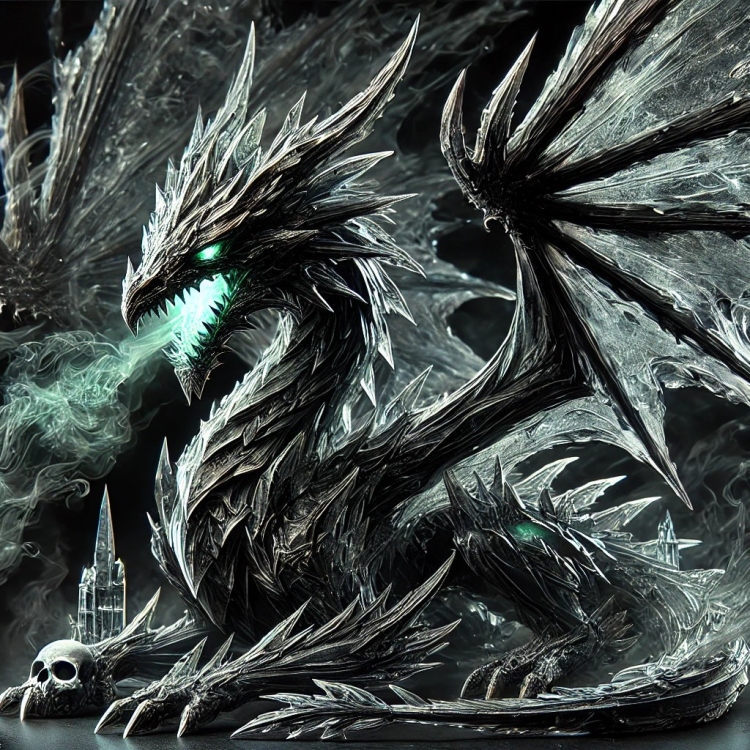 Western Death Dragon Crystal