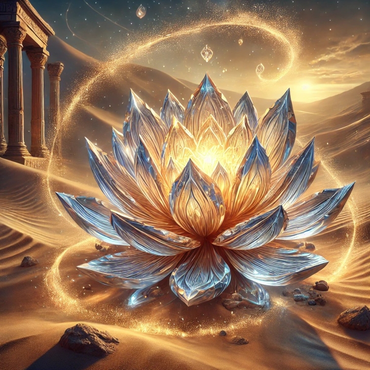 Sand Lotus Crystal