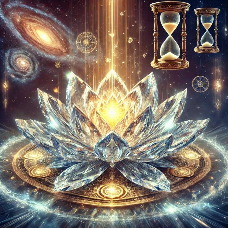 Time Lotus Crystal