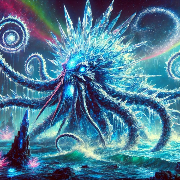 Water Kraken Crystal