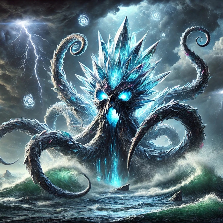 Wind Kraken Crystal