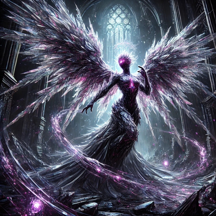 Darkness Angel Crystal