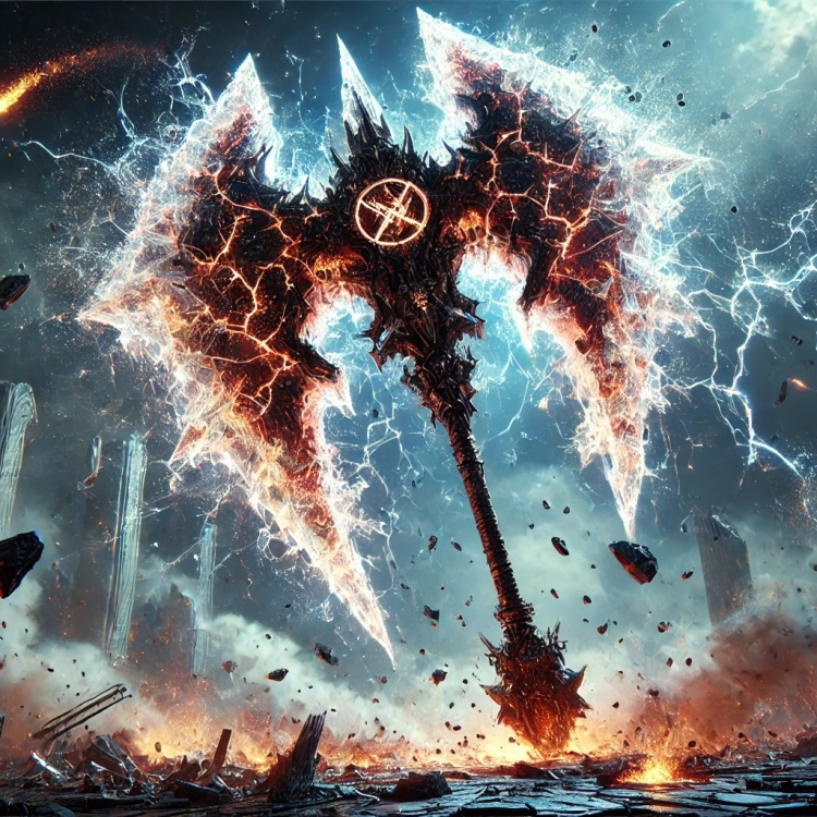 Destruction Axe Crystal