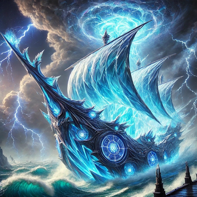 Storm Boat Crystal