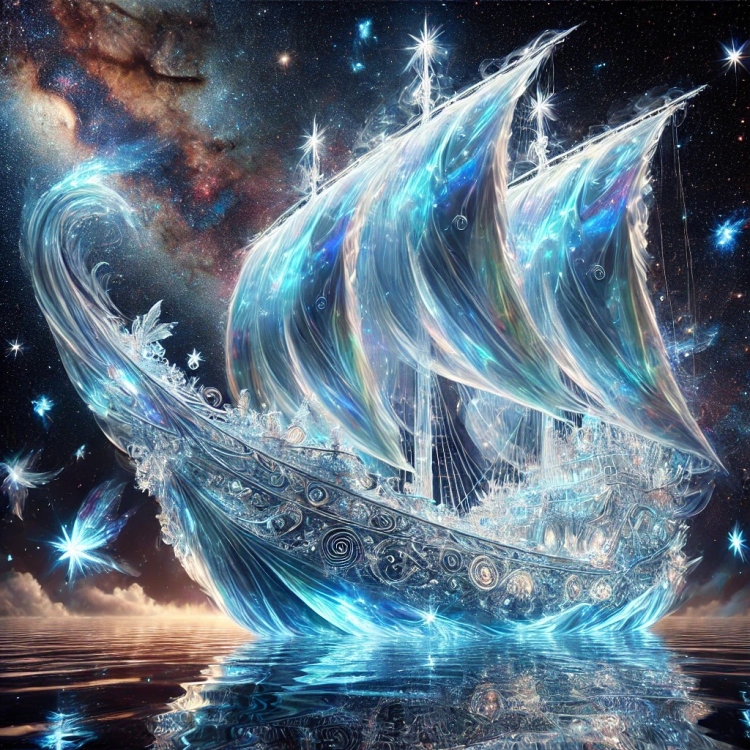 Starlight Boat Crystal