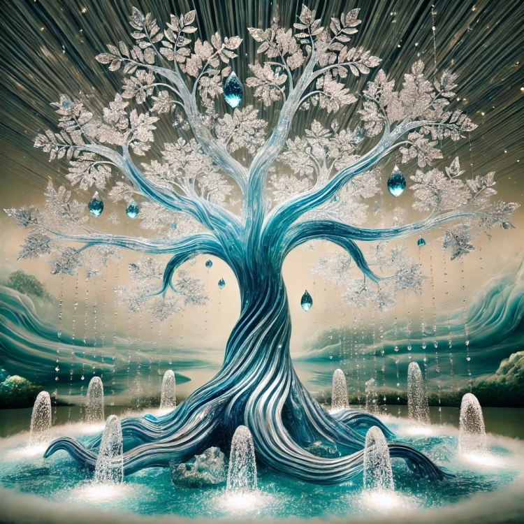 Water Tree Crystal