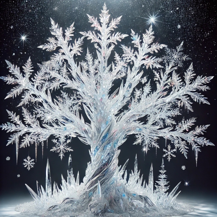 Ice Tree Crystal