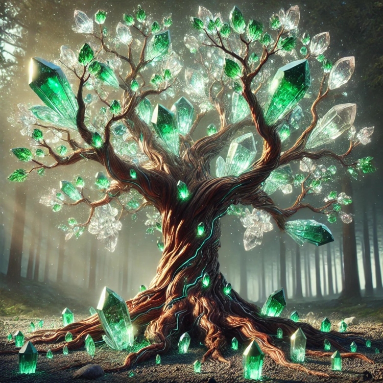 Earth Tree Crystal