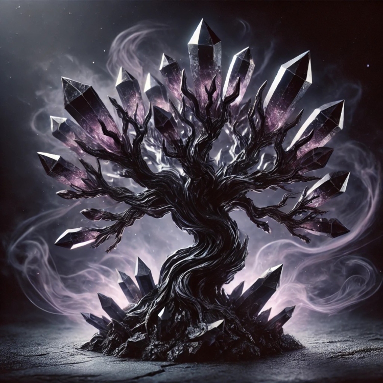 Darkness Tree Crystal