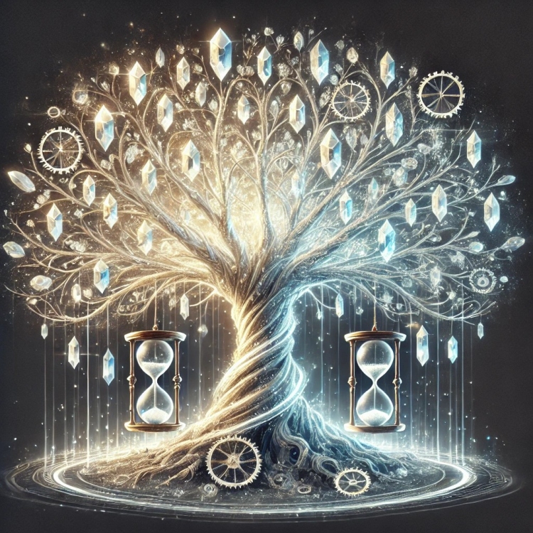 Time Tree Crystal