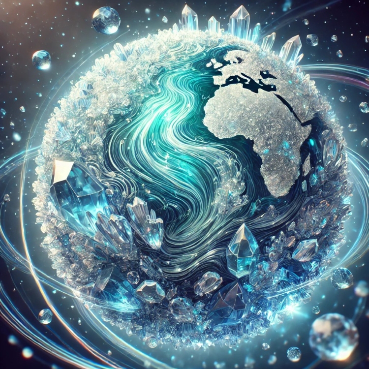 Water Planet Crystal