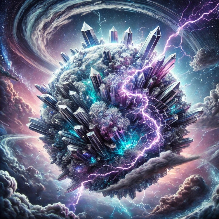 Storm Planet Crystal