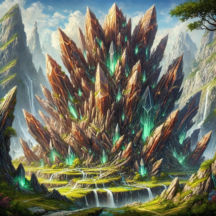 Earth Mountain Crystal