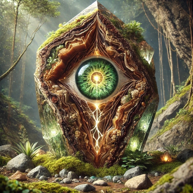 Earth Eye Crystal