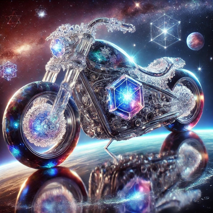 Starlight Motorbike Crystal