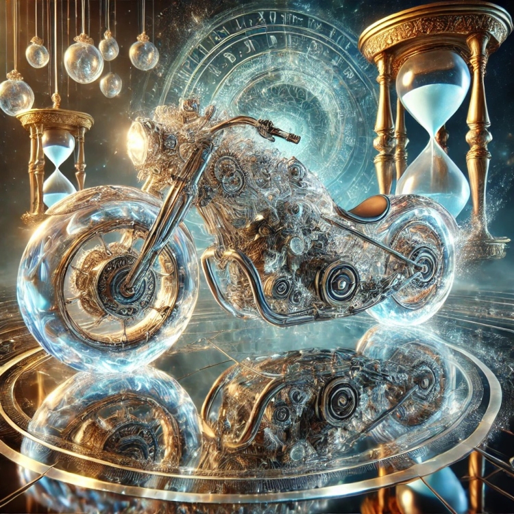 Time Motorbike Crystal