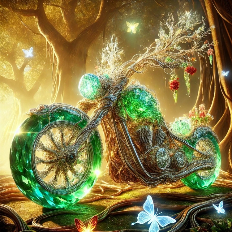 Life Motorbike Crystal