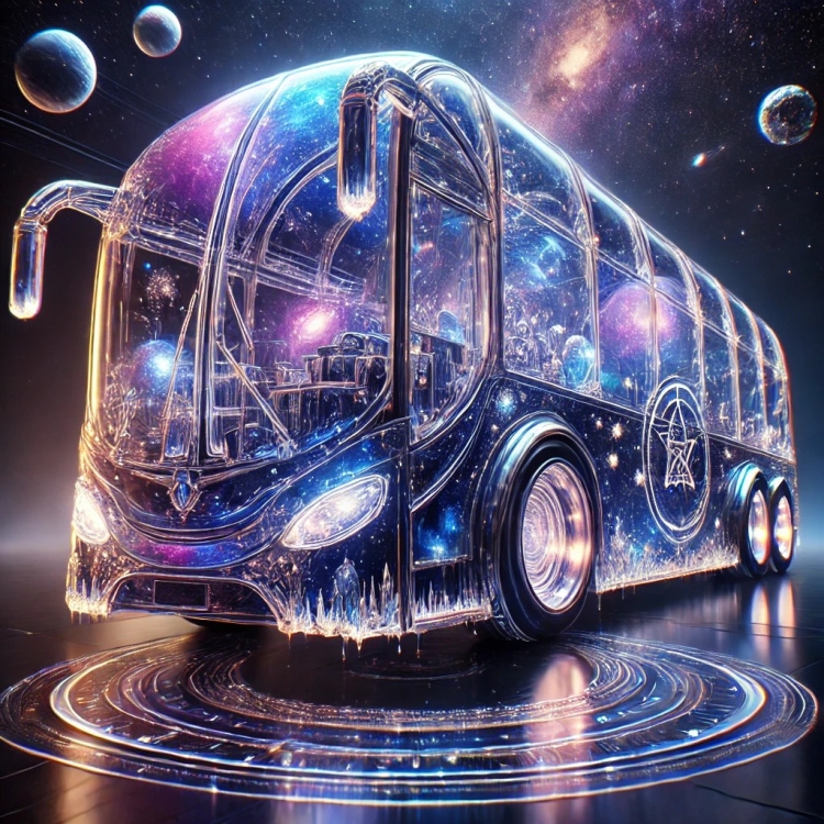 Space Bus Crystal