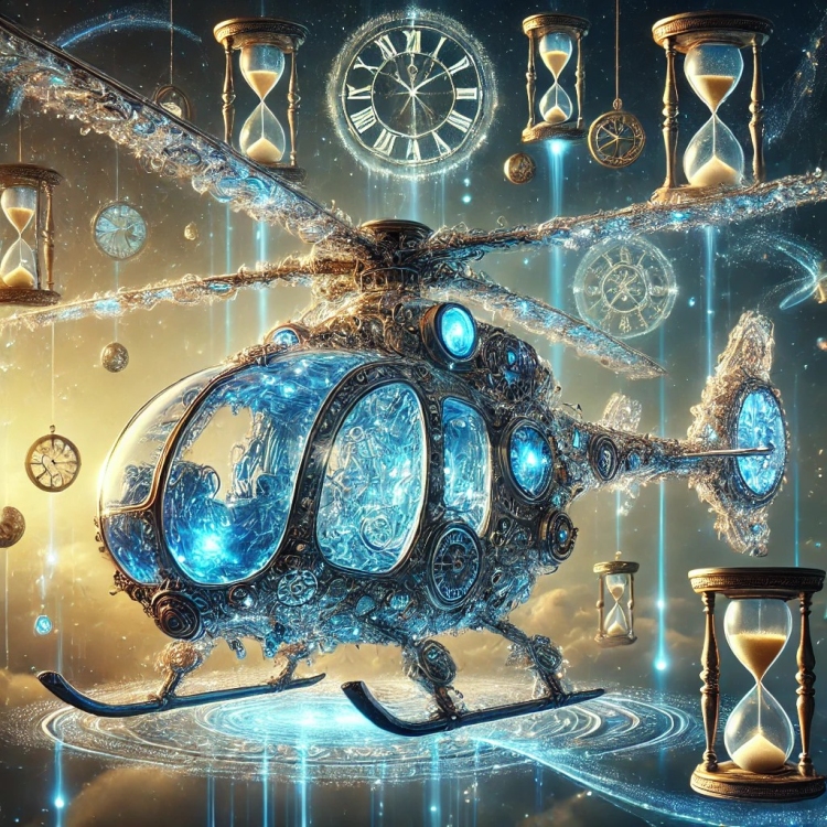 Time Helicopter Crystal