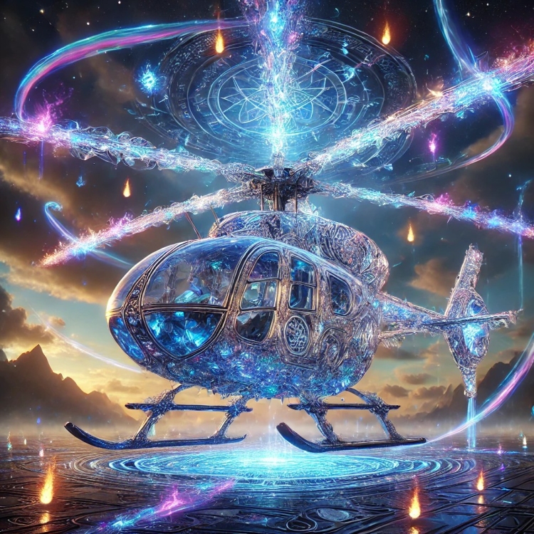 Power Helicopter Crystal