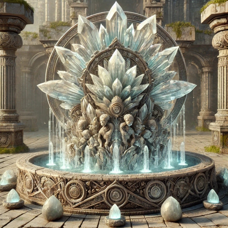 Stone Fountain Crystal