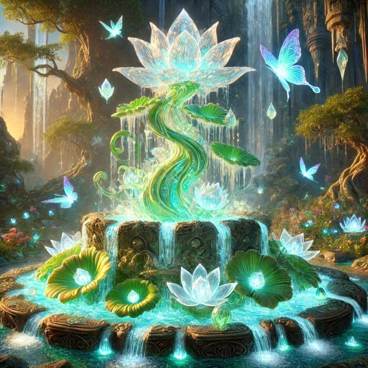 Life Fountain Crystal