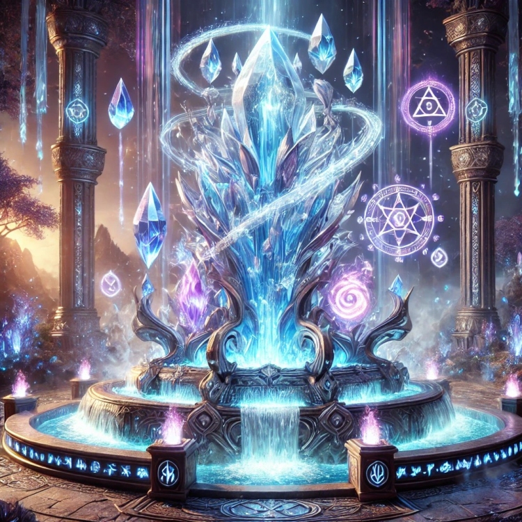 Power Fountain Crystal