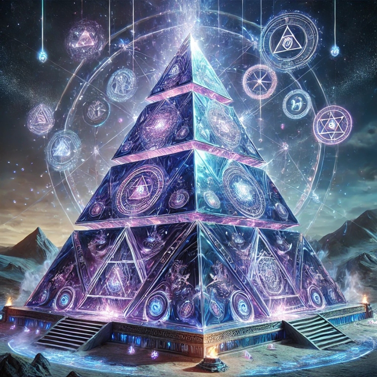 Mystic Pyramid Crystal