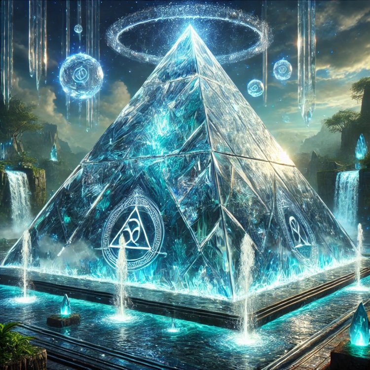 Water Pyramid Crystal