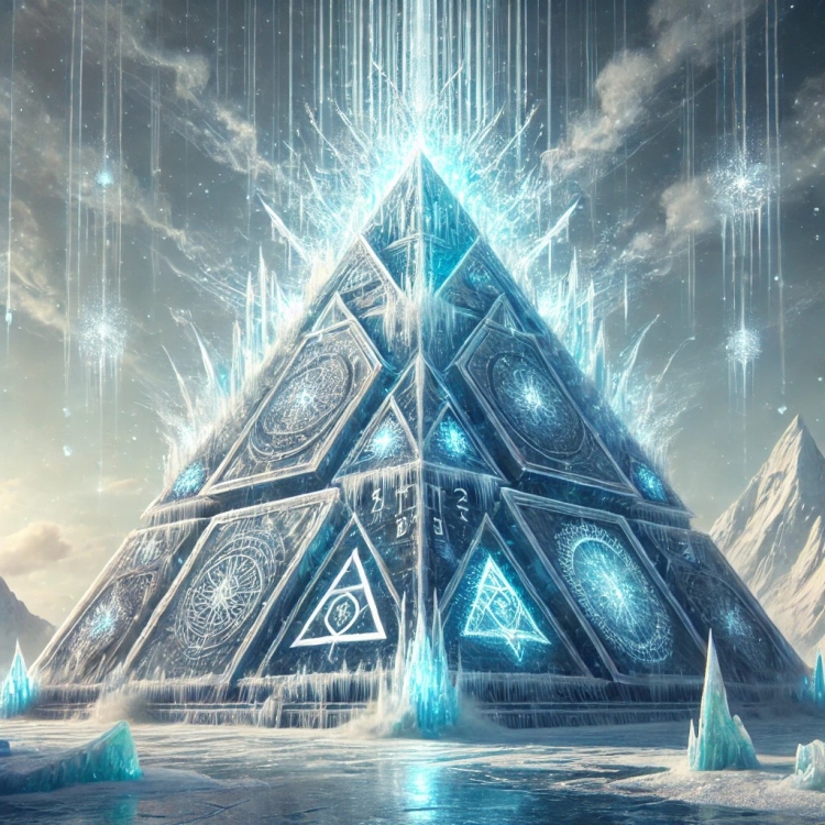 Ice Pyramid Crystal