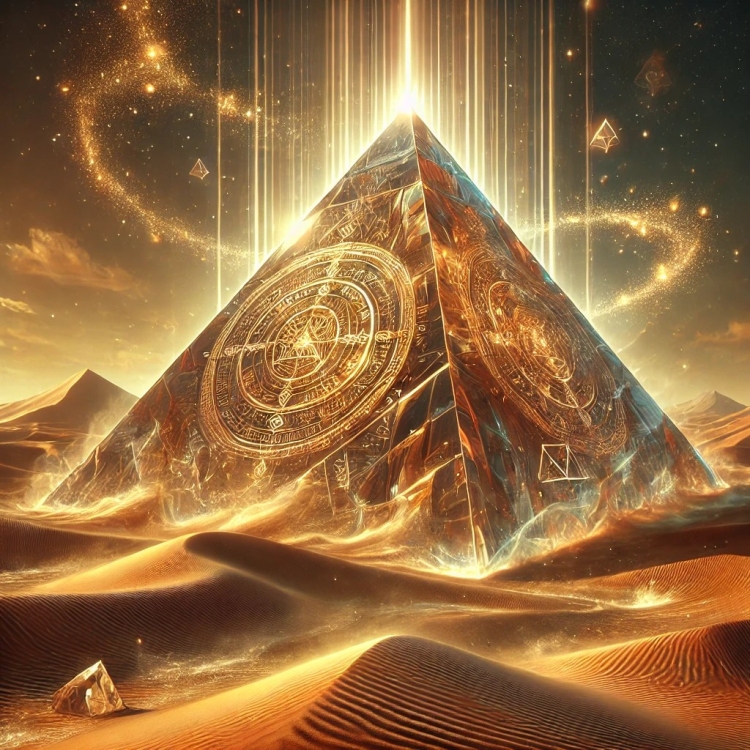 Sand Pyramid Crystal