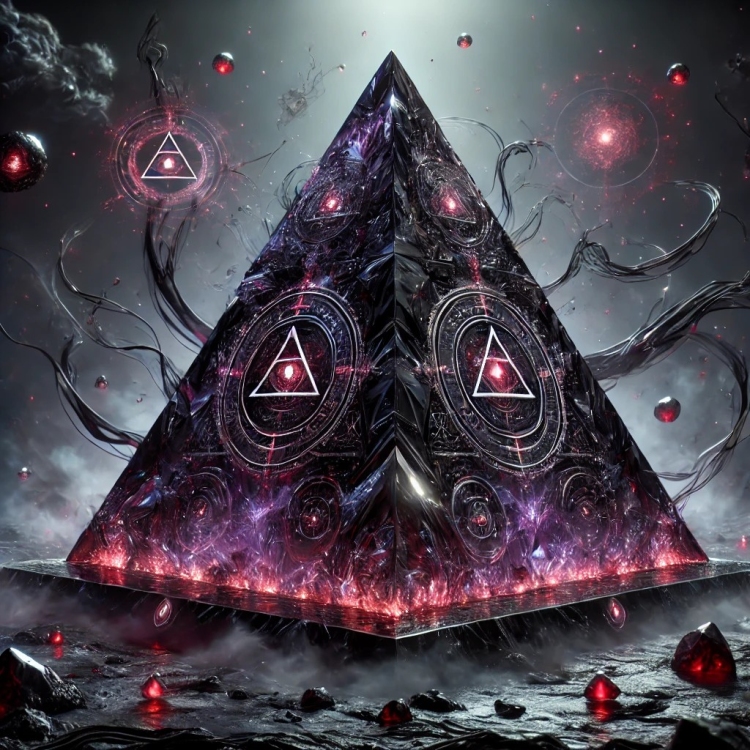 Darkness Pyramid Crystal