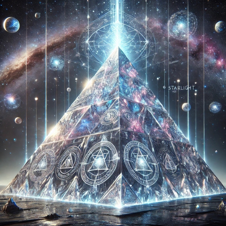 Starlight Pyramid Crystal