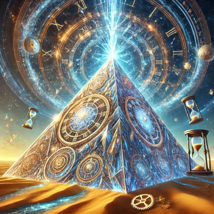 Time Pyramid Crystal