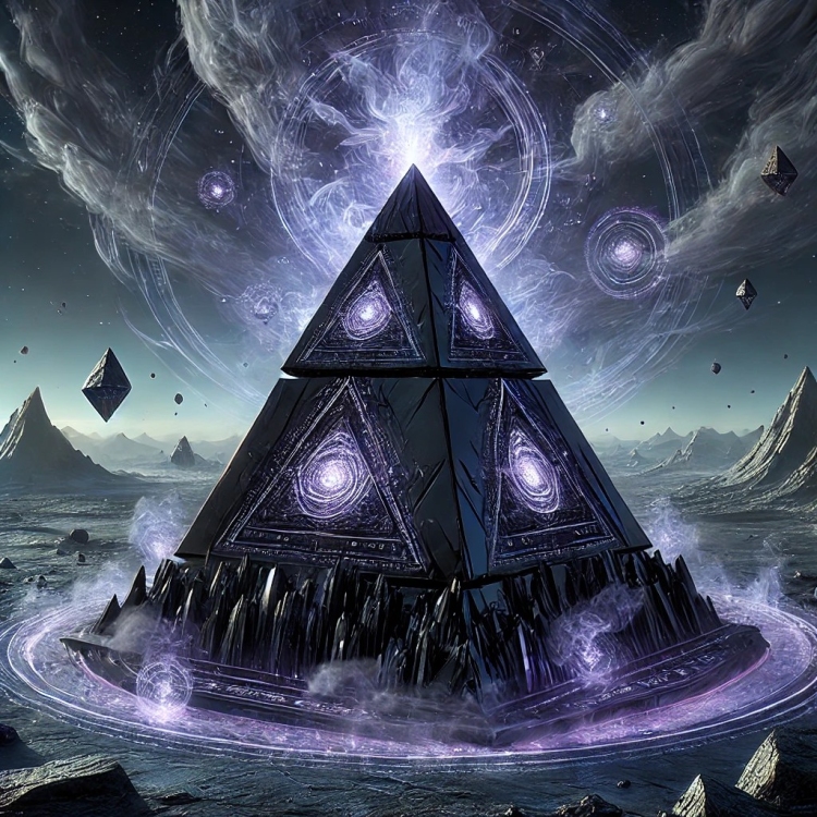 Void Pyramid Crystal