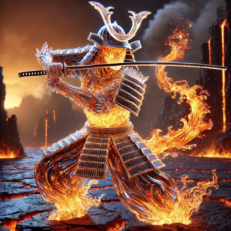 Fire Samurai Crystal