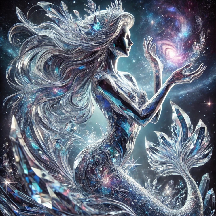 Space Mermaid Crystal