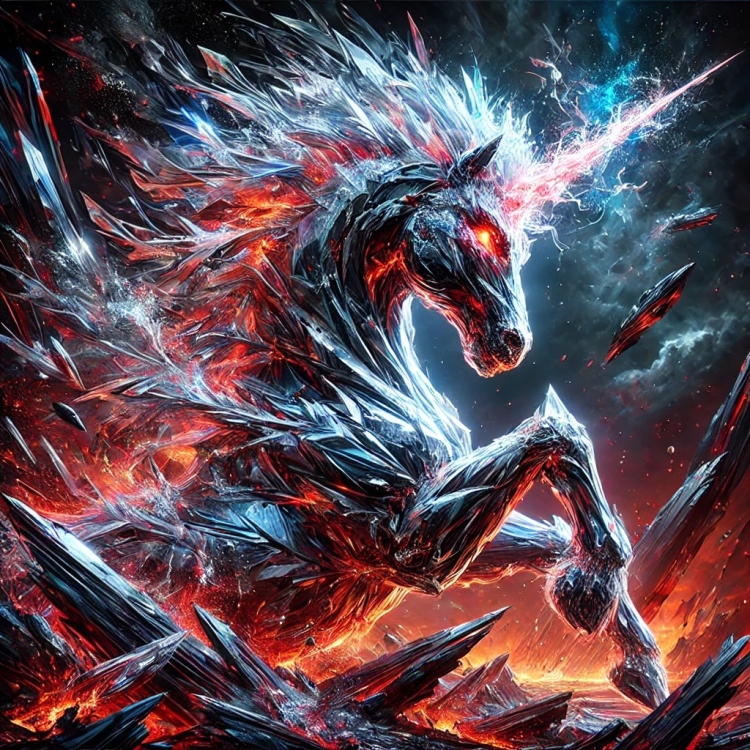 Destruction Unicorn Crystal