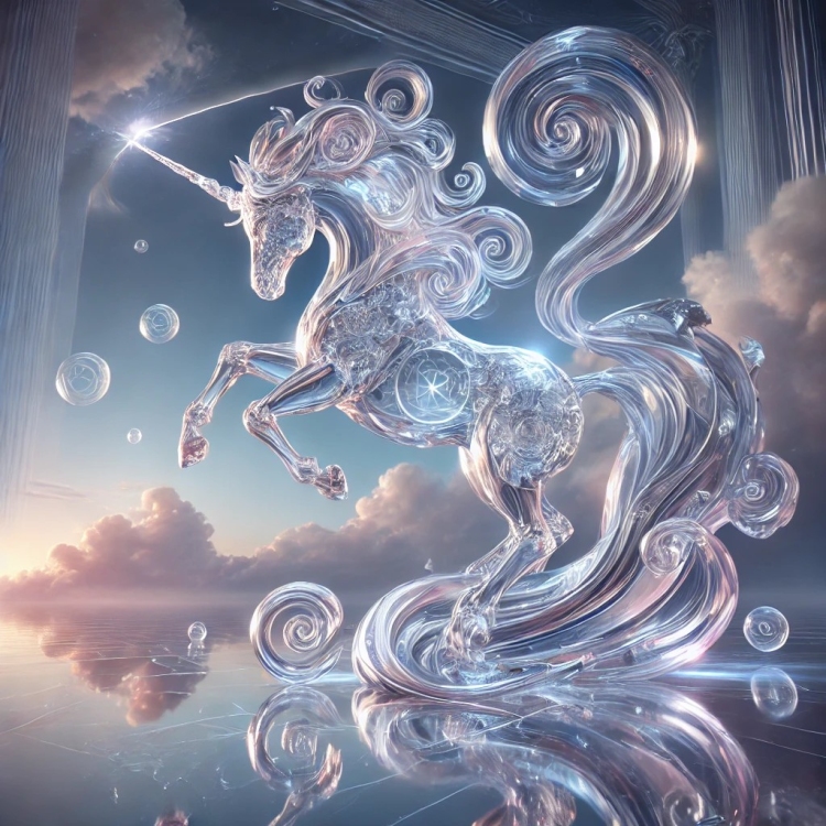 Mind Unicorn Crystal