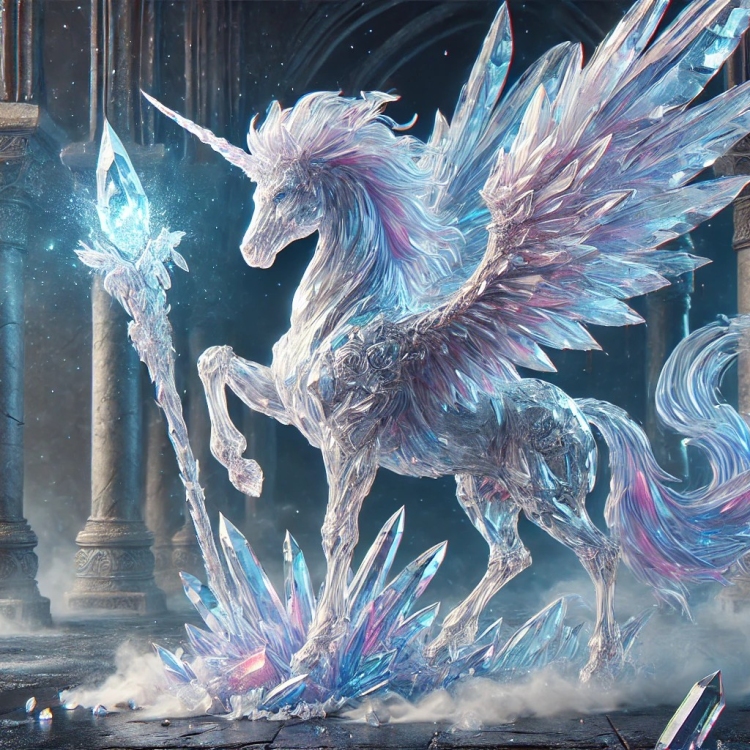 Ice Pegasus Crystal