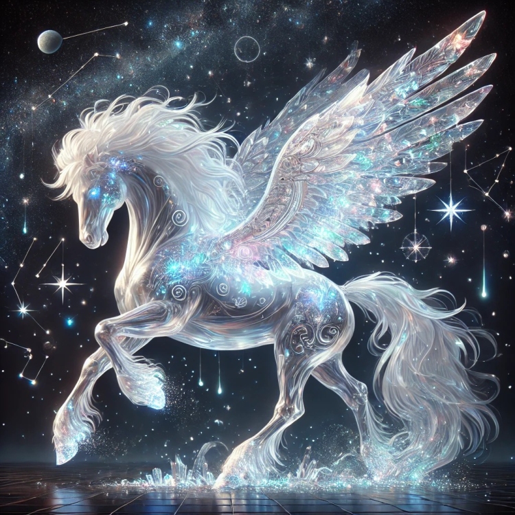 Starlight Pegasus Crystal