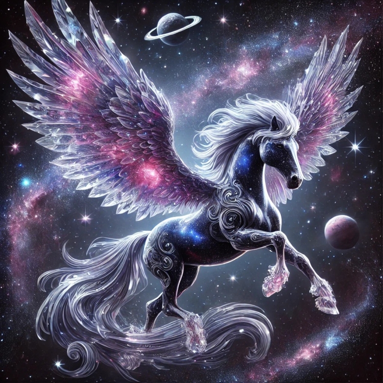 Space Pegasus Crystal