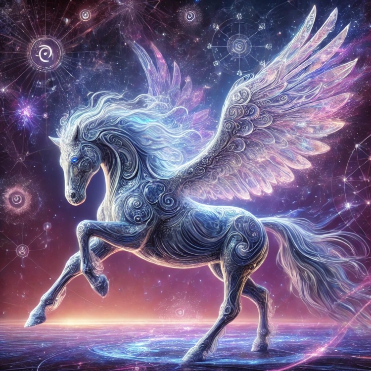 Mind Pegasus Crystal