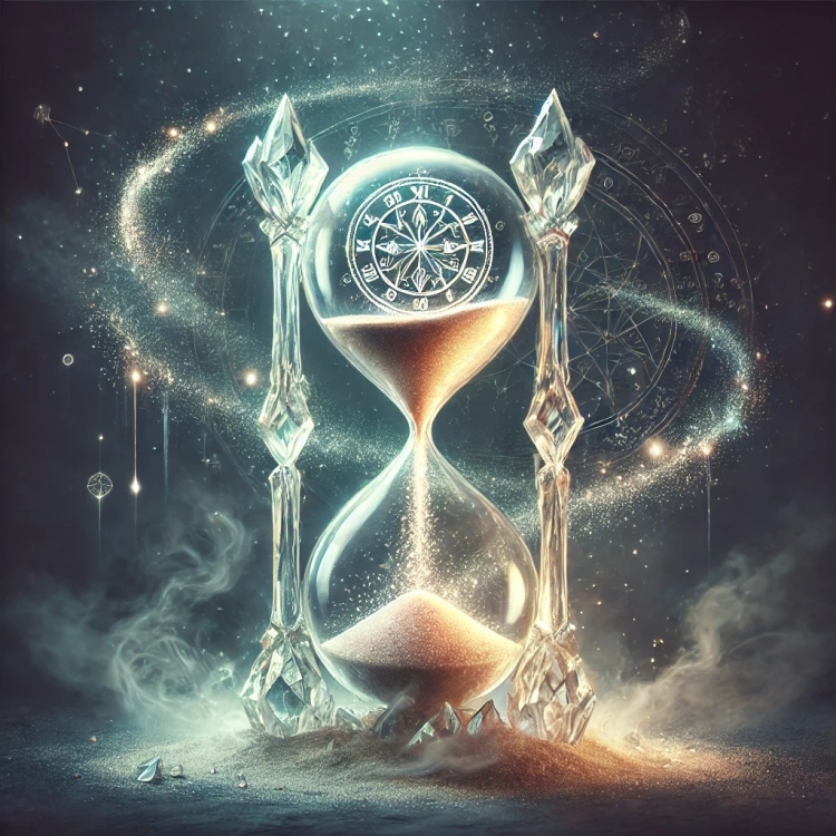 Mystic Hourglass Crystal