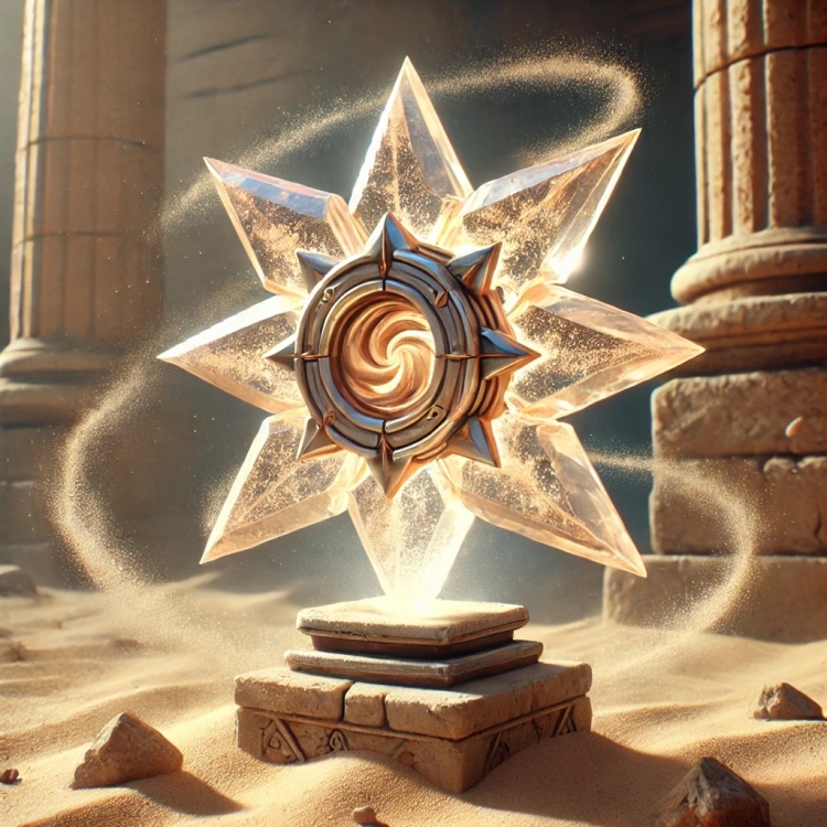 Sand Shuriken Crystal