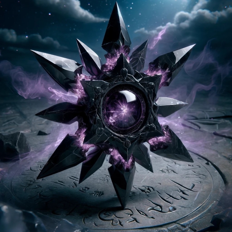 Darkness Shuriken Crystal
