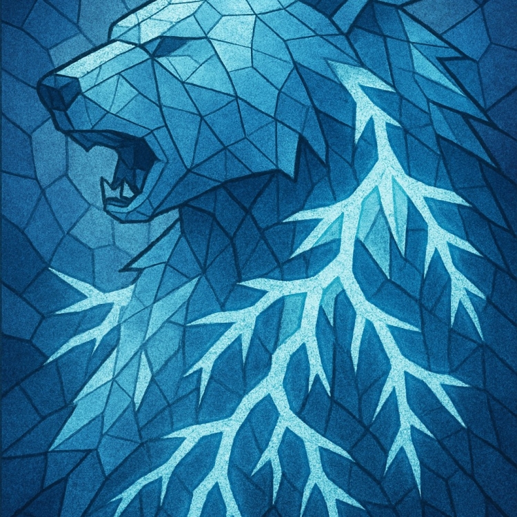 Ice Bear Mosaic