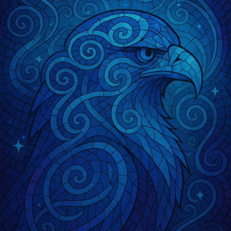 Mind Eagle Mosaic