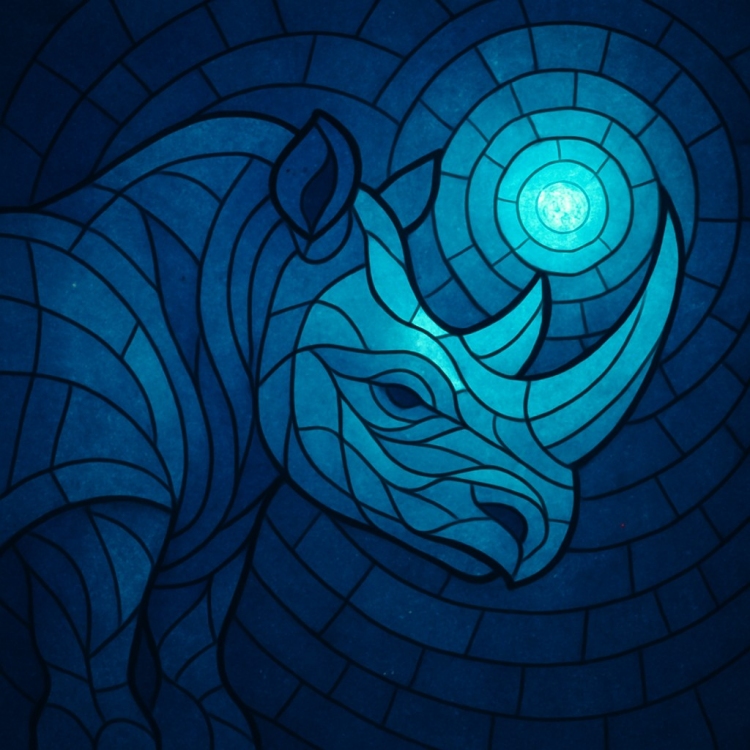 Soul Rhino Mosaic